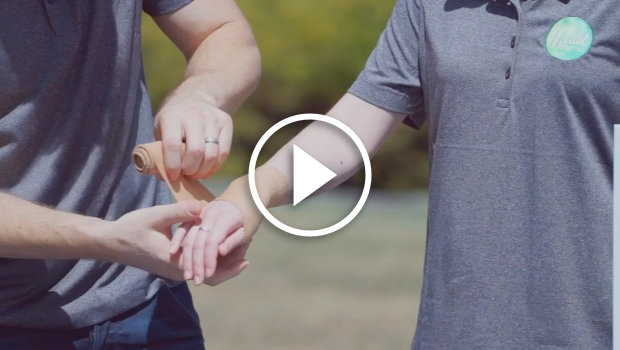 How to apply a Compression Bandage for Sprains and Strains